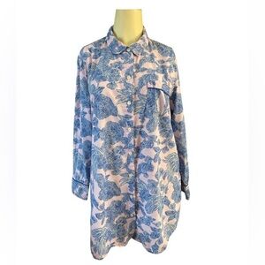 Victorias Secret Mayfair COTTON MODAL Soft Night Gown Sleepshirt Pajama women M